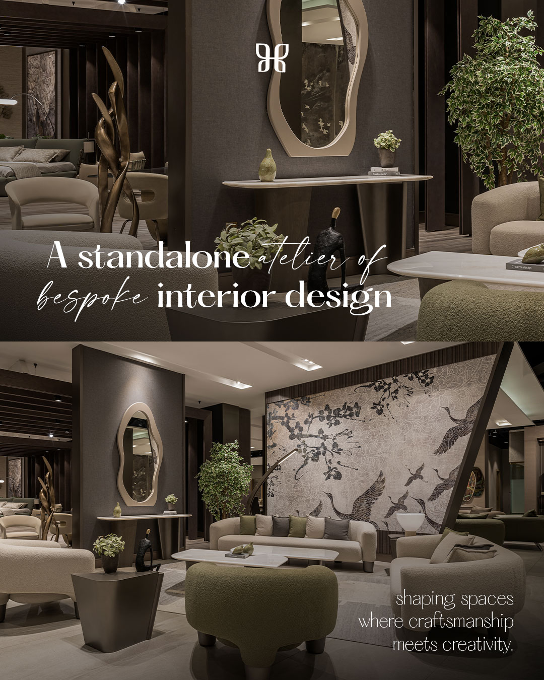A standalone atelier of bespoke interior design — carousel post 2